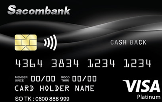 Sacombank Visa Platinum Cashback