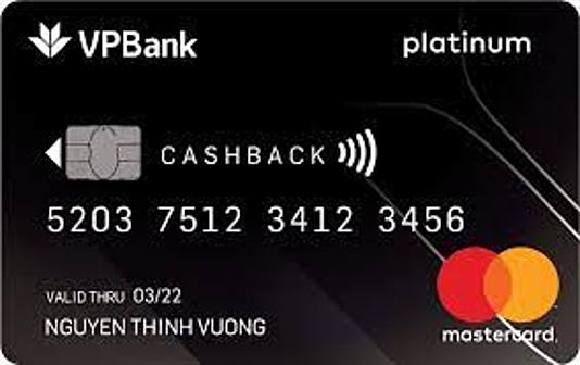 VPBank Platinum Cashback Credit Mastercard